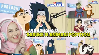 Reaction Podtoon Engga Bosen, MONYED NGERJAIN SASUKE NAKAL BANGET !!