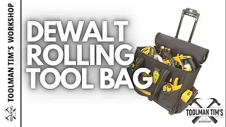 DEWALT ROLLING TOOL BAG REVIEW (DGL 571) Holds MORE Than You Think