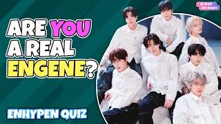 ARE YOU A REAL ENGENE? #2 | ENHYPEN QUIZ | KPOP GAME (ENG/SPA)