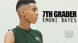 6'5 Emoni Bates The BEST 7th Grader In The World??