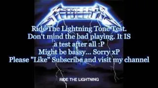 Metallica - Ride The Lightning Album Tone Test