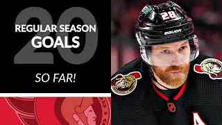 Claude Giroux's First 20 Goals of 22/23 NHL Regular Season