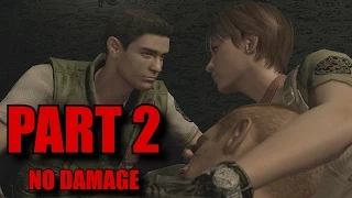 Resident Evil Remastered Walkthrough Part 2 - Chris Redfield No Damage (PS4/PC)