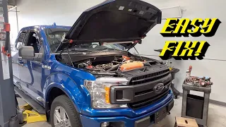 2018-2020 Ford F-150 2.7L Ecoboost: Blue Smoke Upon Startup Confirmed Fix!