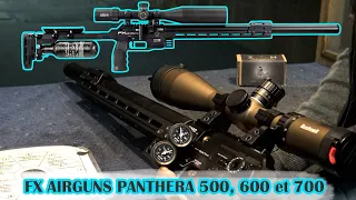 FX AIRGUNS PANTHERA 500, 600 et 700, elles sont arrivées!