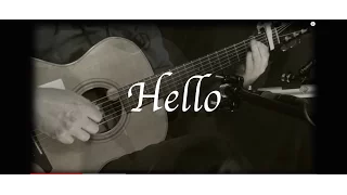 Kelly Valleau - Hello (Adele) - Fingerstyle Guitar