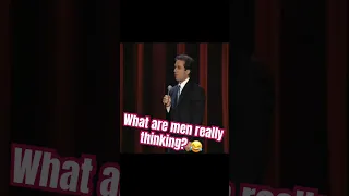 What are men really thinking? 😂 Jerry Seinfeld #dailylaughs #comedy #standup #men #thinking #funny