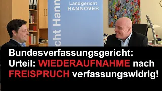 Jura Podcast: Bundesverfassungsgericht: Neuer Wiederaufnahmegrund nach Freispruch verfassungswidrig!