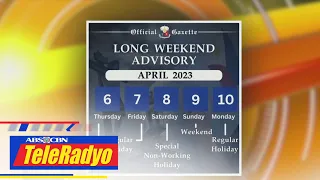 Long Holy Week break ngayong Abril kasado na | Headline Pilipinas (15 Mar 2023)