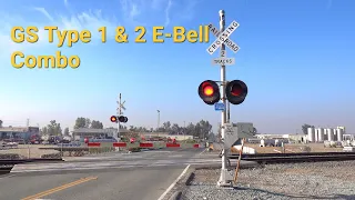 Railroad Crossing's With General Signals Type 1 & 2 E-Bell Combo Mix Part 2