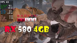 GOD OF WAR ALL SETTINGS TESTED || RX580 4GB BENCHMARK  ||