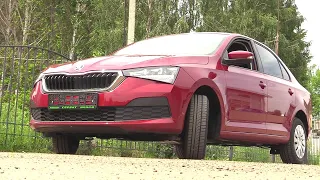 2021 Škoda Rapid комплектация ENTRY! ЧАСТИЧНО МЕХАНИЧЕСКАЯ! ДЕТАЛЬНЫЙ ОБЗОР.