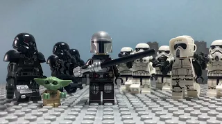 The Mandalorian - Lego Star Wars (Stop Motion)