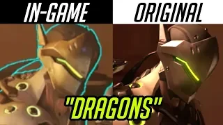 "Dragons" but it's ALL in-game | Overwatch Cinematic Remake