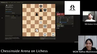 Chessinside Prized Arena stream on lichess.org