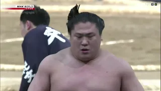 March 2022 Grand Sumo Tournament, Day 15 Playoff: TAKAYASU vs WAKATAKAKAGE