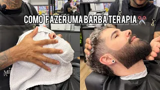 A maneira mais pratica de fazer uma barba terapia