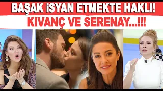 Kıvanç Tatlıtuğ Serenay Sarıkaya'nın öpüşme sahnesi Başak Dizer'i çileden çıkarttı!