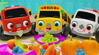 Johny Johny Yes Papa | Nursery Rhymes | Learn Vegetable Song | Kids Song | Baby Car Songs TV