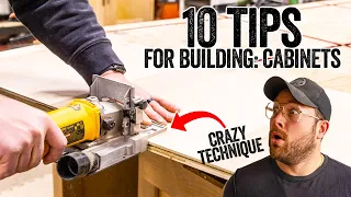 10 Tips For Building Cabinets