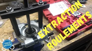 [TUTO] - Extraction roulements vilebrequin - PEUGEOT 103