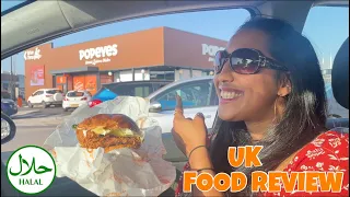 TRYING POPEYES FOR THE FIRST TIME (HALAL) | UK - ROTHERHAM | TazTries