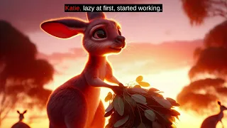 Katie the Kangaroo Learns the Value of Hard Work - English Read-Along
