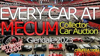 Mecum Glendale 2023 Full Walkthrough of Auction Cars