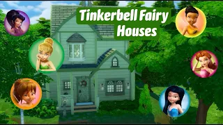 SIMS 4 || DISNEY TINKER-BELL & FRIENDS FAIRY HOUSES (part1)