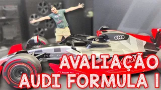 Avaliação CARRO FORMULA 1 DA AUDI - AUDI VAI DISPUAR FORMULA 1 E TE MOSTRO O CARRO AGORA!