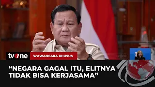 Politik Merangkul jadi Prinsip Prabowo: Negara yang Berhasil itu Elitnya Bisa Diajak Kerjasama