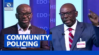 ‘We Need A Complementary Force’: Ize-Iyamu Agrees With Obaseki On Community Policing