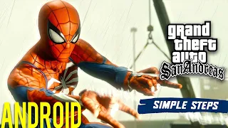 ➤Get your Spiderman Mod In Your GTA San Andreas Android | ✅ All Skins + Powers |