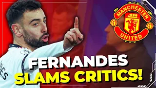 💥LATEST NEWS! POLEMIC WITH BRUNO FERNANDES! LOOK WHAT HE ANSWERED! LATEST MAN UTD NEWS