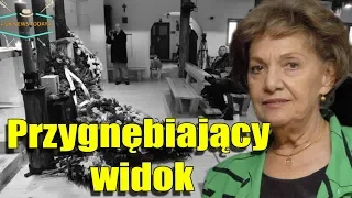 Przygnębiający widok na pogrzebie Ireny Dziedzic. Okrutny los ikony dziennikarstwa