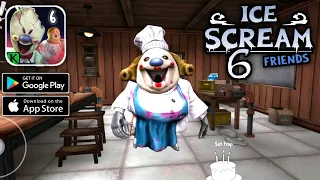 Ice Scream 6 Friends: Charlie Gameplay (Android,IOS)