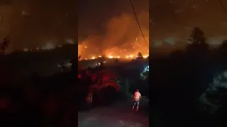 το βράδυ της φωτιά Βάλμη Ηλεία