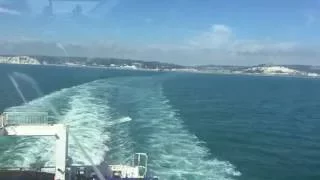 Dover to Calais onboard P&O Spirit of France