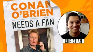 Conan Tries To Get A Fan To Teach Him How To Pick Locks | Conan O’Brien Needs a Fan