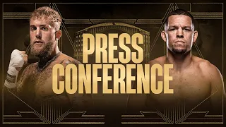 Jake Paul vs. Nate Diaz Launch Press Conference Livestream