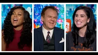 RALPH BREAKS THE INTERNET Interviews: John C. Reilly, Sarah Silverman, Taraji P. Henson