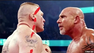WWE WrestleMania 33 - goldberg vs. brock lesnar 4 april, 2017 full match - goldberg,brock lesnar