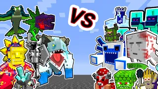 Team Battle | Mowzie's Mobs Vs. Twilight Forest Monsters in Minecraft