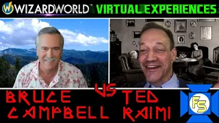 BRUCE CAMPBELL vs TED RAIMI Panel – Wizard World Virtual Experiences 2020