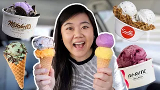 TRYING EVERY ICE CREAM SHOP IN SAN FRANCISCO! Best SF Ice Cream Tour 🍦