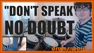 ★ Don't Speak (No Doubt) ★ Drum Lesson PREVIEW | How to Play Song (Adrian Young)