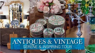 CLASSIC LUXURY HOME Antiques Vintage Interior Design Shop Walking Tour! Elegant Decor French Asian +