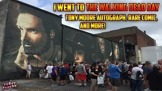 Tony Moore AUTOGRAPH, RARE Comic, and More Epicness! THE WALKING DEAD DAY In Cynthiana, Kentucky!