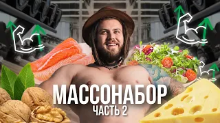 ТОП 10 СПОСОБОВ  УСКОРИТЬ РОСТ МАССЫ. Правила массонабора по науке часть два #массонабор