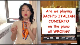 J.S. BACH - ITALIAN CONCERTO BWV 971: Commentary & Performance by LISA YUI